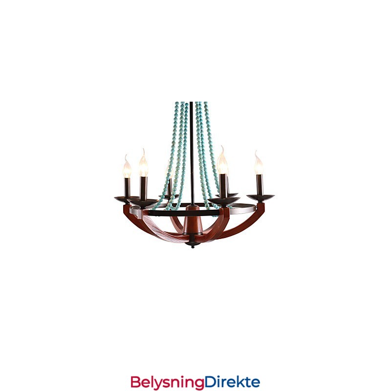 Bohemia 6 Enkle Europeiske Middelhavslamper For Hodeplagg, Amerikansk Landlig Britisk Landlig Bolig