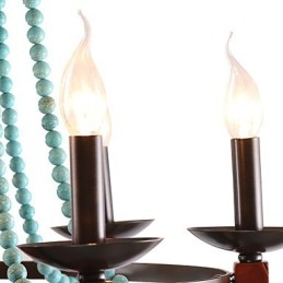 Bohemia 6 Enkle Europeiske Middelhavslamper For Hodeplagg, Amerikansk Landlig Britisk Landlig Bolig