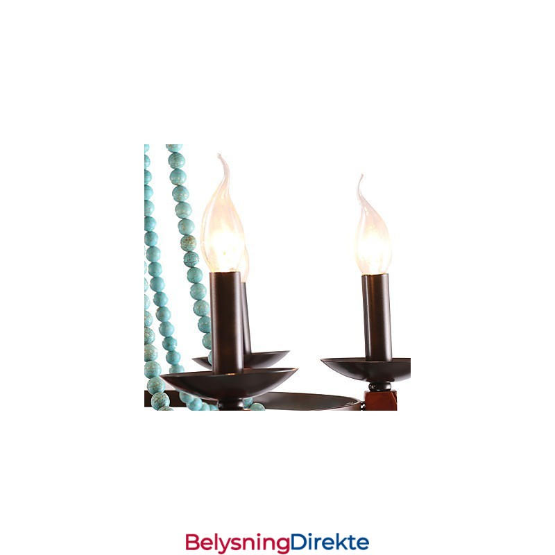 Bohemia 6 Enkle Europeiske Middelhavslamper For Hodeplagg, Amerikansk Landlig Britisk Landlig Bolig