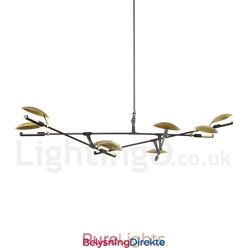 Moderne Samtidslampe Med 8 Lys