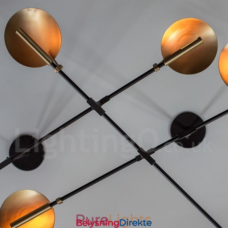 Moderne Samtidslampe Med 8 Lys