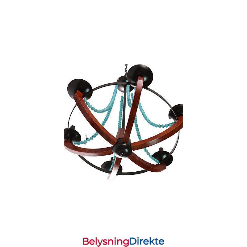 Bohemia 6 Enkle Europeiske Middelhavslamper For Hodeplagg, Amerikansk Landlig Britisk Landlig Bolig