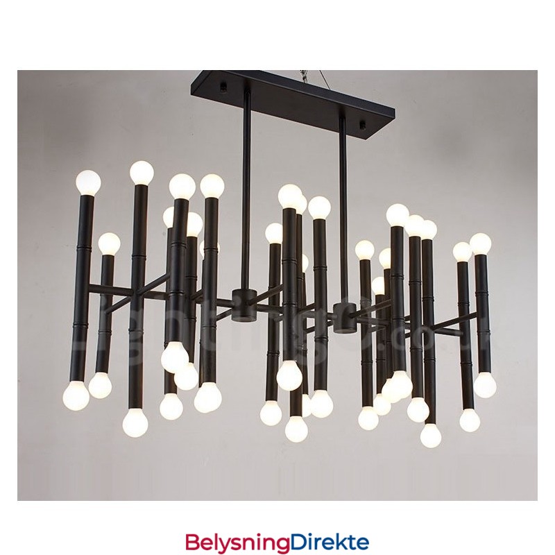 Moderne, Samtidskunstnerisk Lysekrone Med 42 Lys