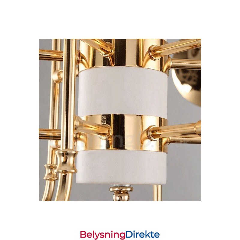 24 Lys Lysekrone Lampe Moderne Samtidsstil Lampe
