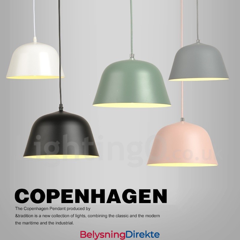 1 Lys Moderne Samtids Pendellampe