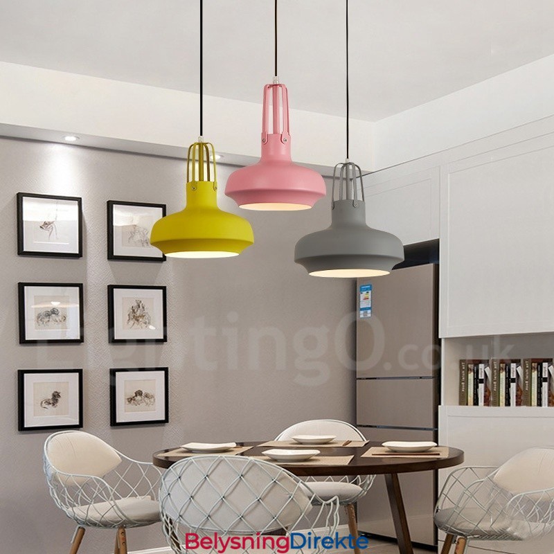 1 Lys Moderne Samtids Pendellampe