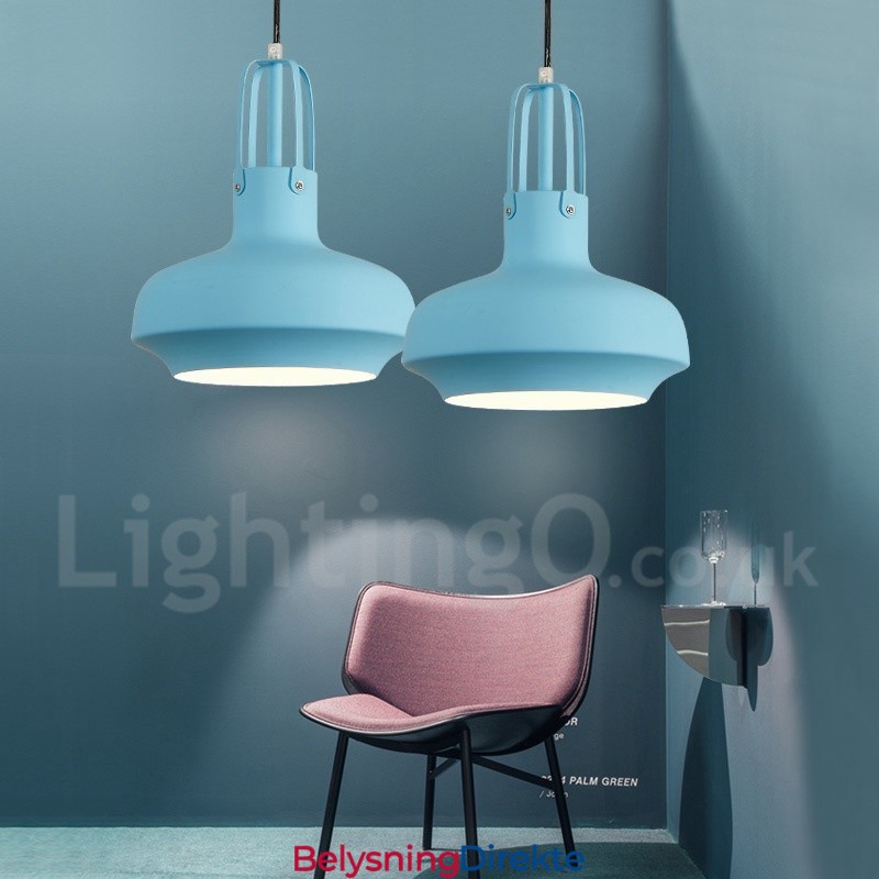 1 Lys Moderne Samtids Pendellampe