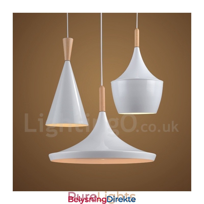 1 Lys Moderne Samtids Pendellampe