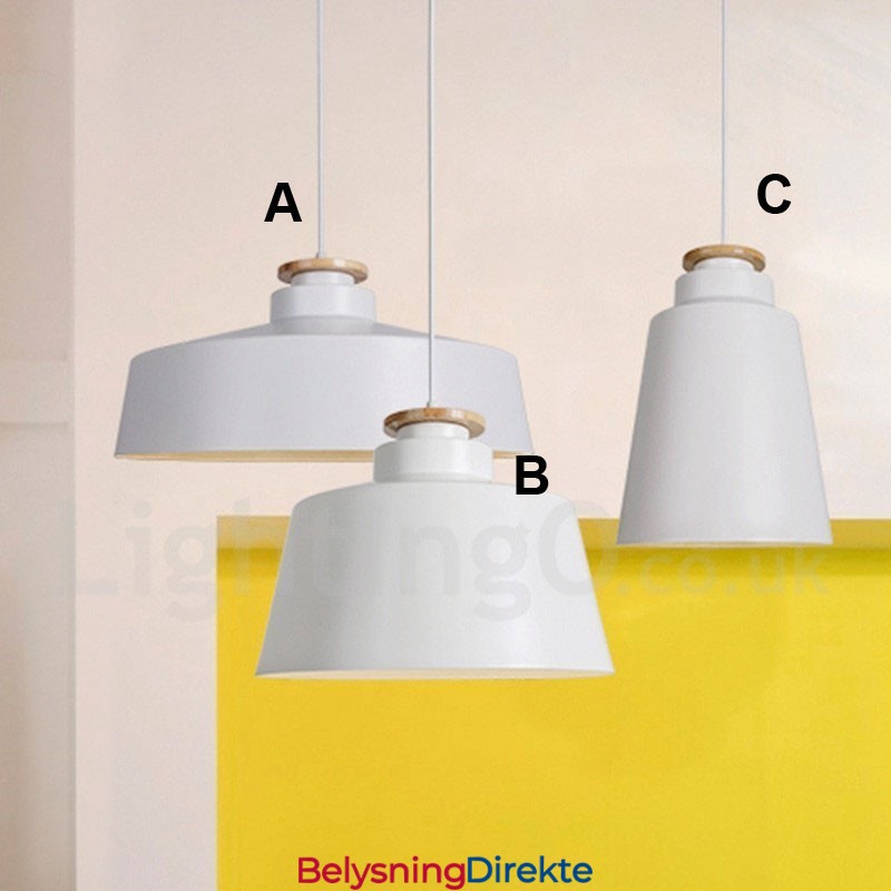 Moderne, Samtidskunstnerisk Metallpendellampe