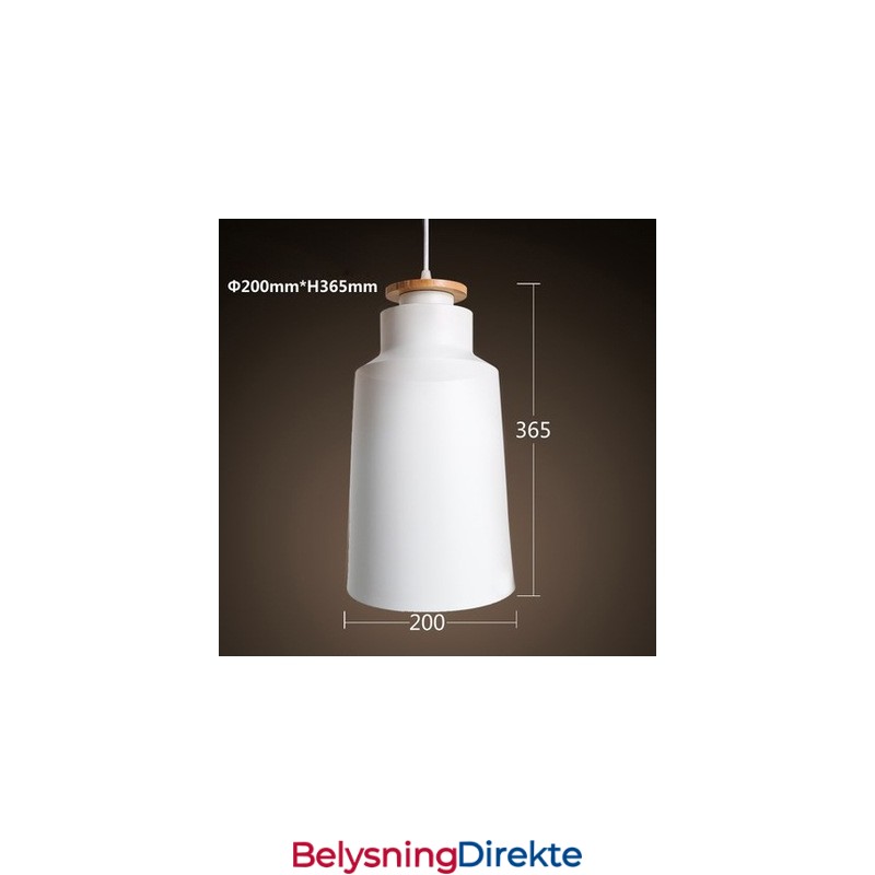 Moderne, Samtidskunstnerisk Metallpendellampe