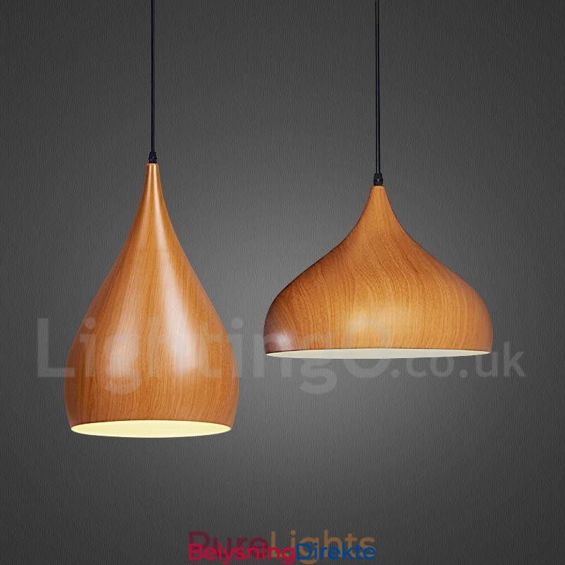 1 Lys Tradisjonell Klassisk Pendellampe