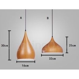 1 Lys Tradisjonell Klassisk Pendellampe