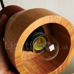 Vintage Trebetong Pendellampe