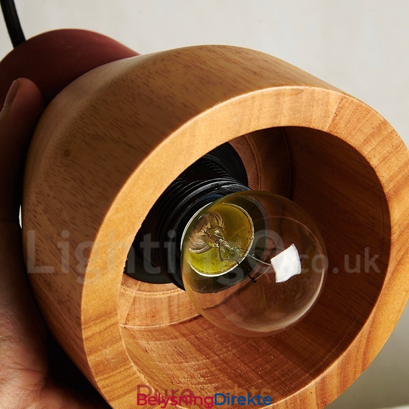 Vintage Trebetong Pendellampe