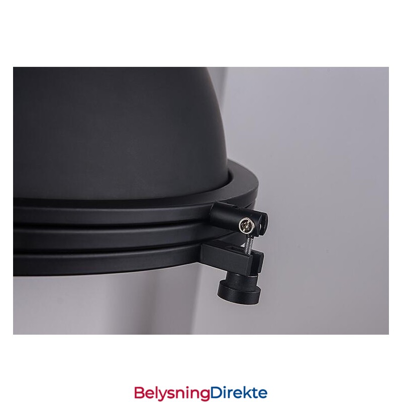 Svart Vintage Metall Pendellampe