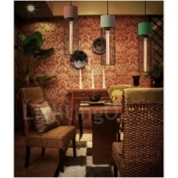 1 Lys Metall Betong Pendellampe