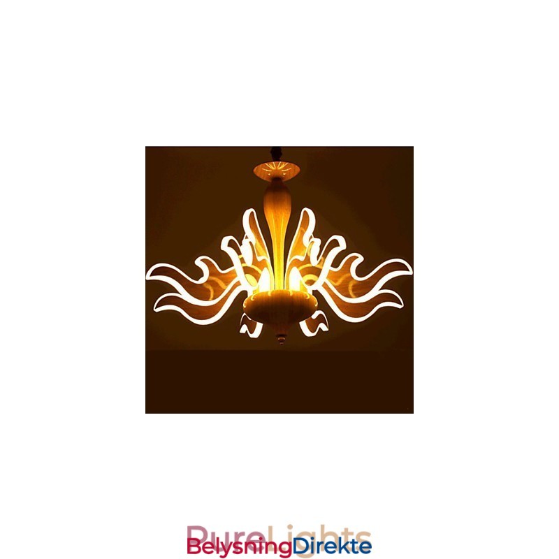 Kunsten Å Imitere Trefiber Importert Akryl Kinesisk Enkel Lysekrone