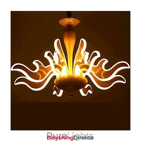 Kunsten Å Imitere Trefiber Importert Akryl Kinesisk Enkel Lysekrone