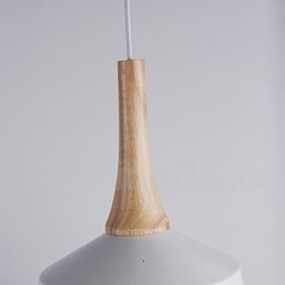 Moderne, Moderne, Tre- Og Metallpendellampe