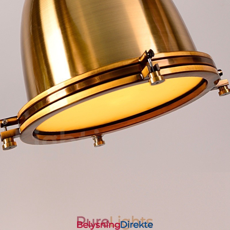 Vintage Metall Pendellampe