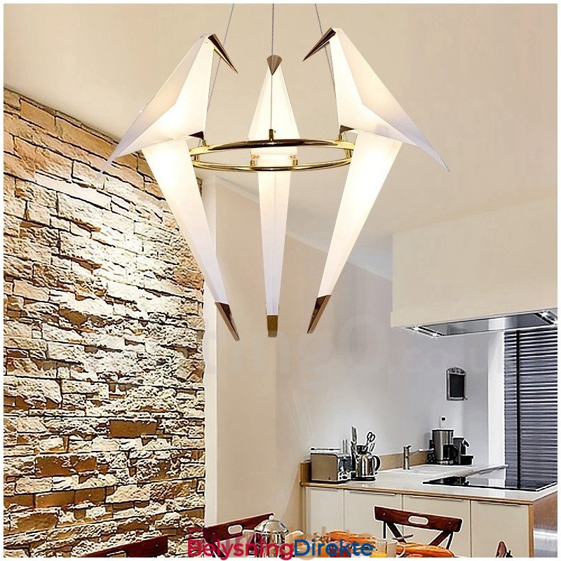 Moderne Og Samtidskunstnerisk Pendellampe Med 3 Lys