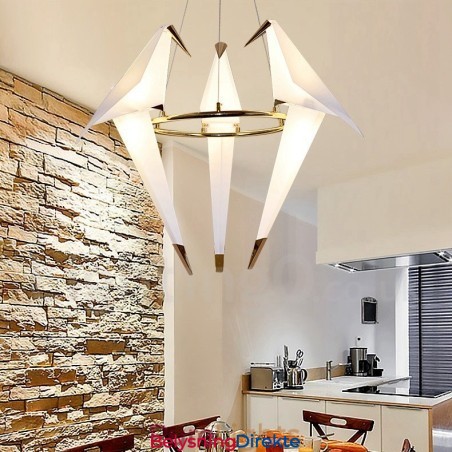 Moderne Og Samtidskunstnerisk Pendellampe Med 3 Lys