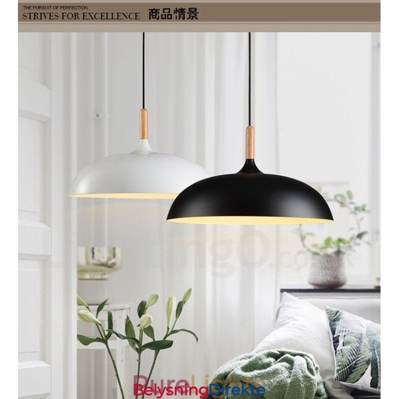 Soverom Moderne Samtidsstil 1 Lys Metall Pendellampe