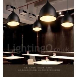 Moderne Samtidsstil 1 Lys Pendellampe