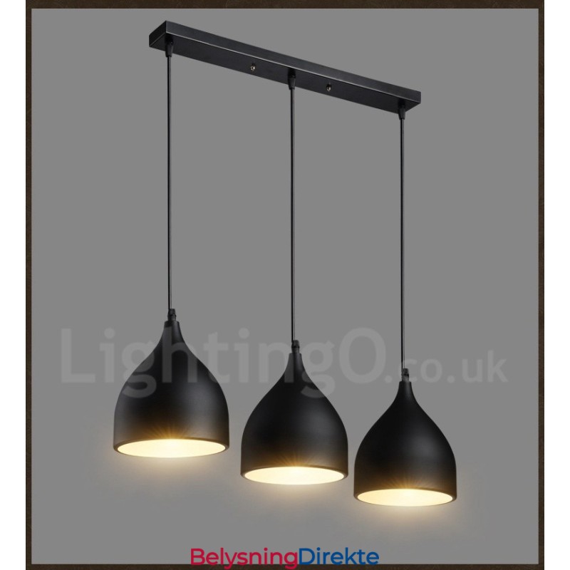 Moderne Samtidsstil 1 Lys Pendellampe