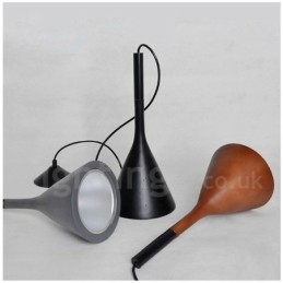 1 Lys Vintage Betong Pendellampe