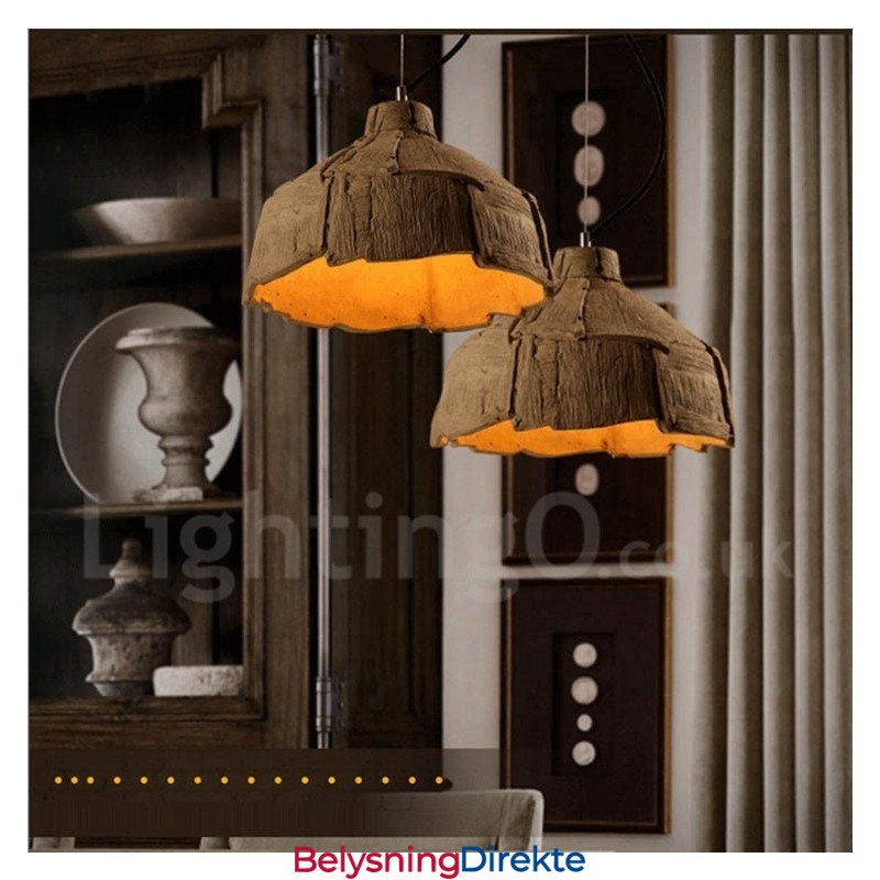 Vintage Betong Pendellampe