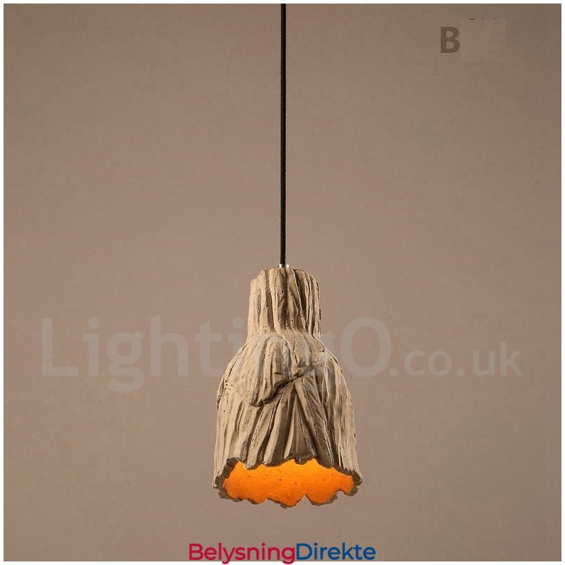 Vintage Betong Pendellampe