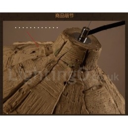 Vintage Betong Pendellampe