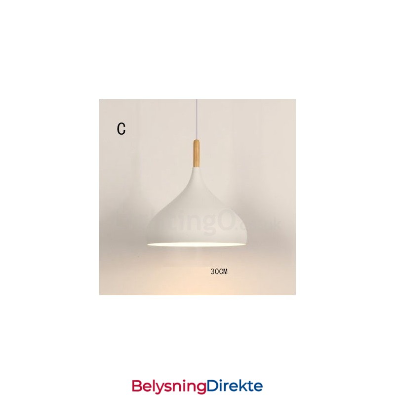 Moderne Samtidsstil 1 Lys Pendellampe