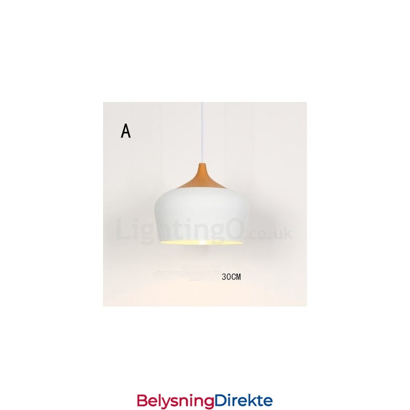 Moderne Samtidsstil 1 Lys Pendellampe