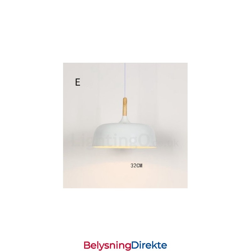 Moderne Samtidsstil 1 Lys Pendellampe