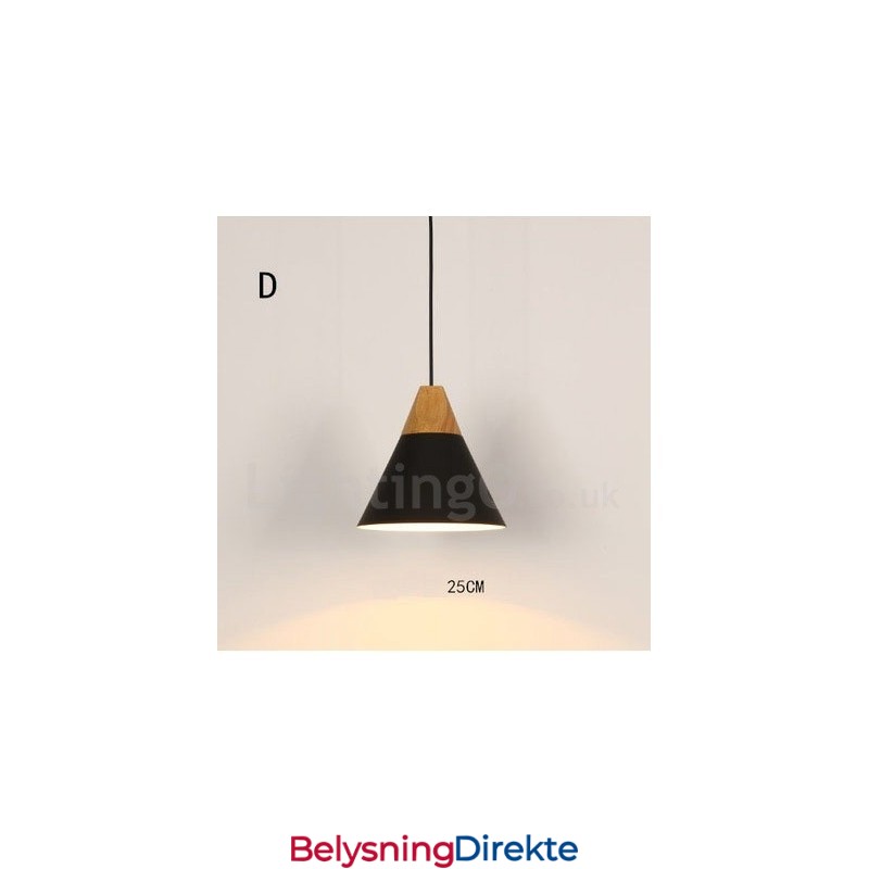 Moderne Samtidsstil 1 Lys Pendellampe