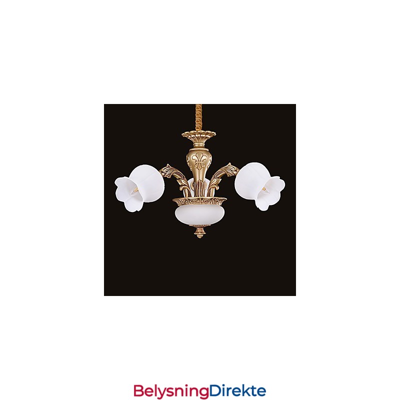 Moderne Samtids Annet Metall Lysekrone