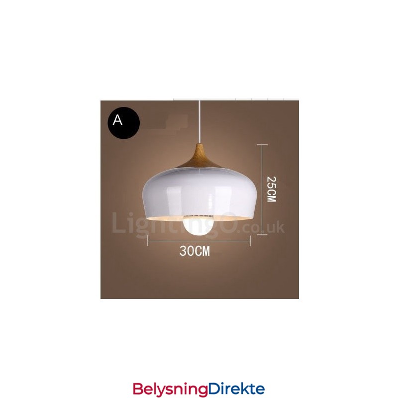 Moderne Samtidsstil 1 Lys Pendellampe