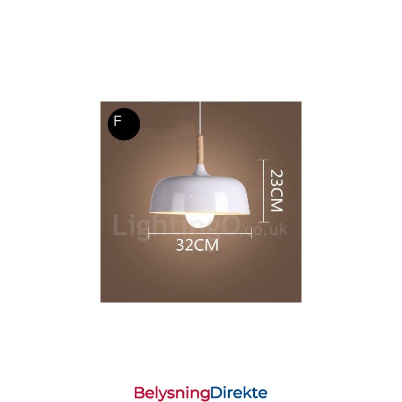 Moderne Samtidsstil 1 Lys Pendellampe