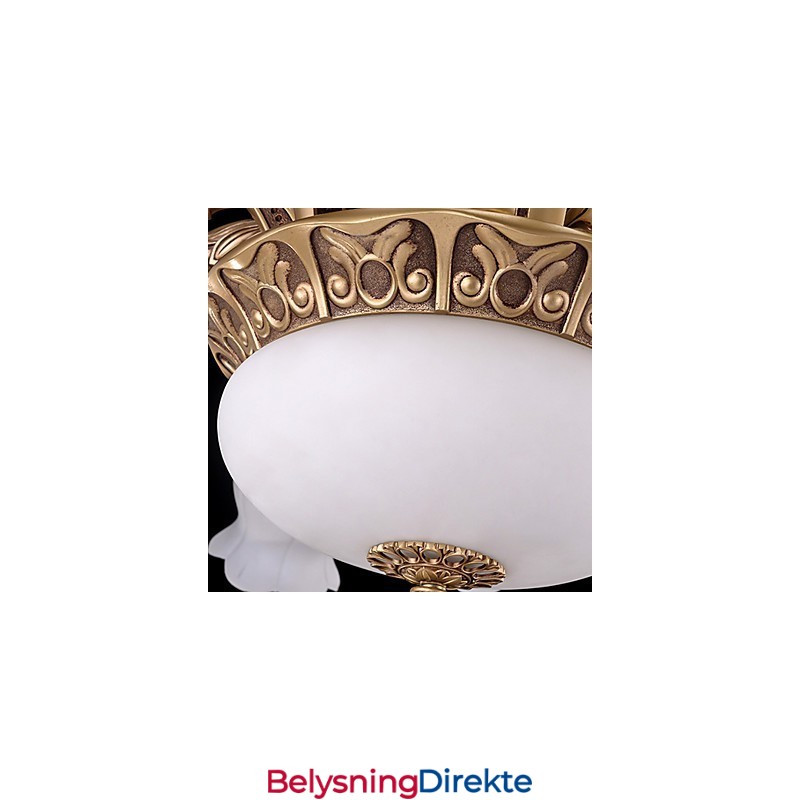 Moderne Samtids Annet Metall Lysekrone