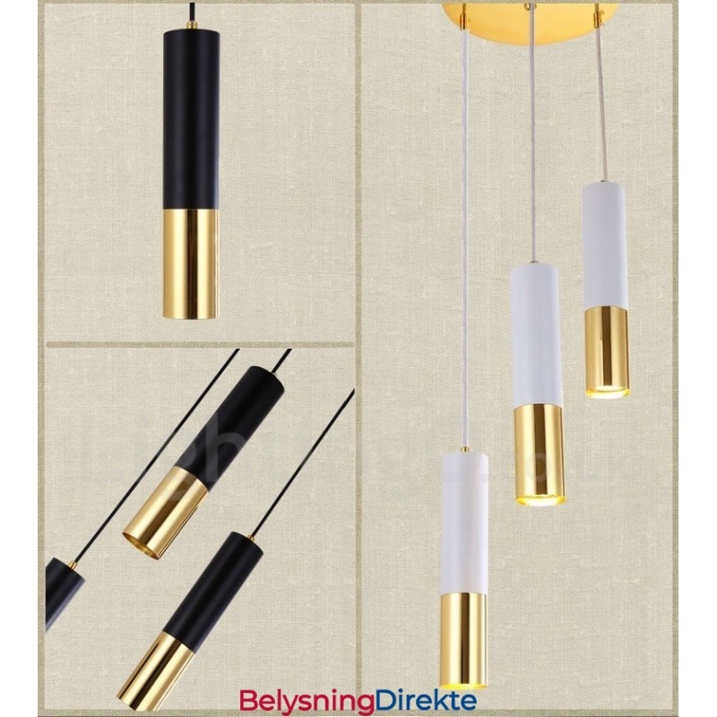 Moderne Og Moderne Pendellampe Med 3 Lys
