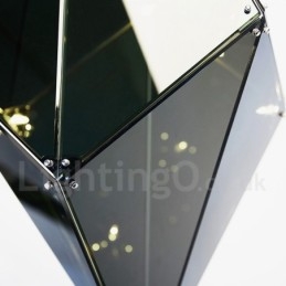 Moderne Og Moderne Pendellampe Med Glassskjerm