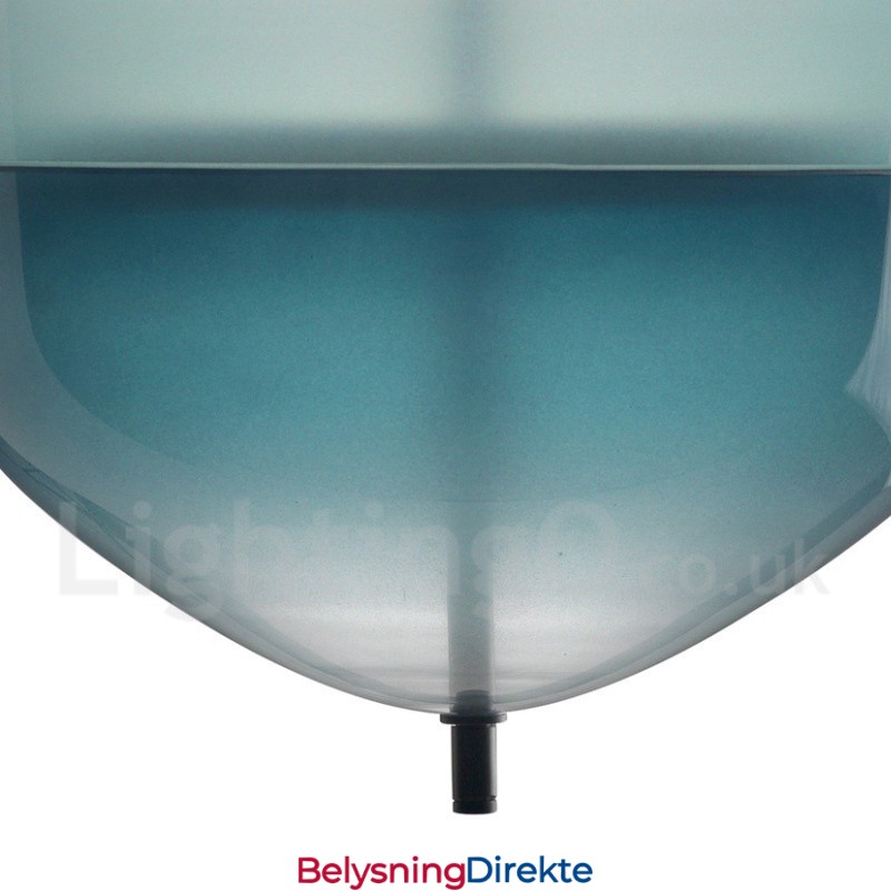 Moderne, Samtidskunstnerisk Anhengslampe Med Gradientfarge Og Glassskjerm