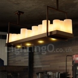 Rustikk Lodge Vintage Lysestake Anhengslampe