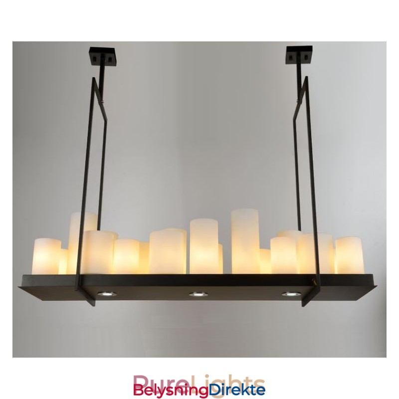 Rustikk Lodge Vintage Lysestake Anhengslampe