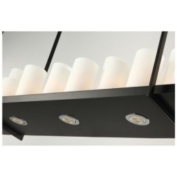 Rustikk Lodge Vintage Lysestake Anhengslampe