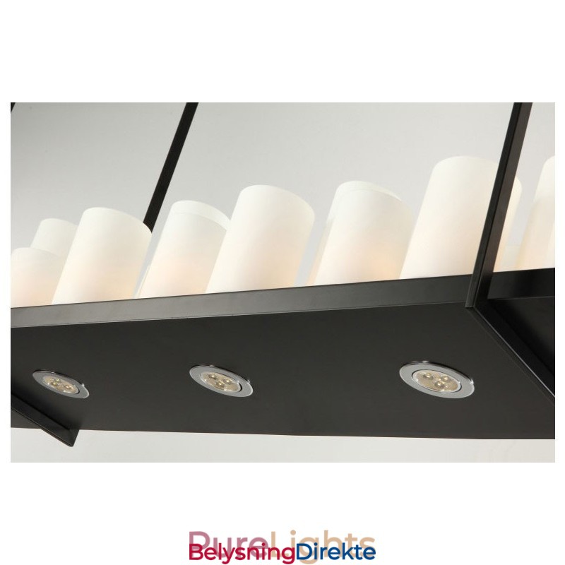 Rustikk Lodge Vintage Lysestake Anhengslampe