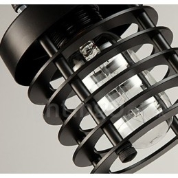 Retro Vintage Metall Pendellampe Med 1 Lys