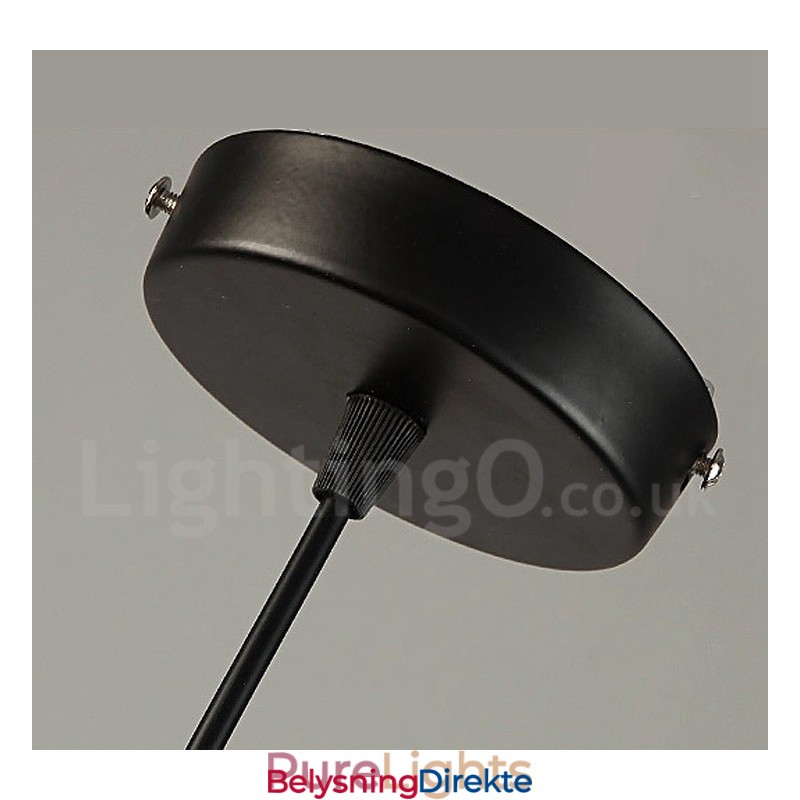 Retro Vintage Metall Pendellampe Med 1 Lys